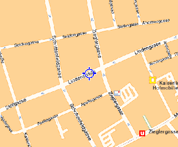 11. Designpfad<br>
40.Station
Stadtplan
Lindengasse 61-63
1070 Wien